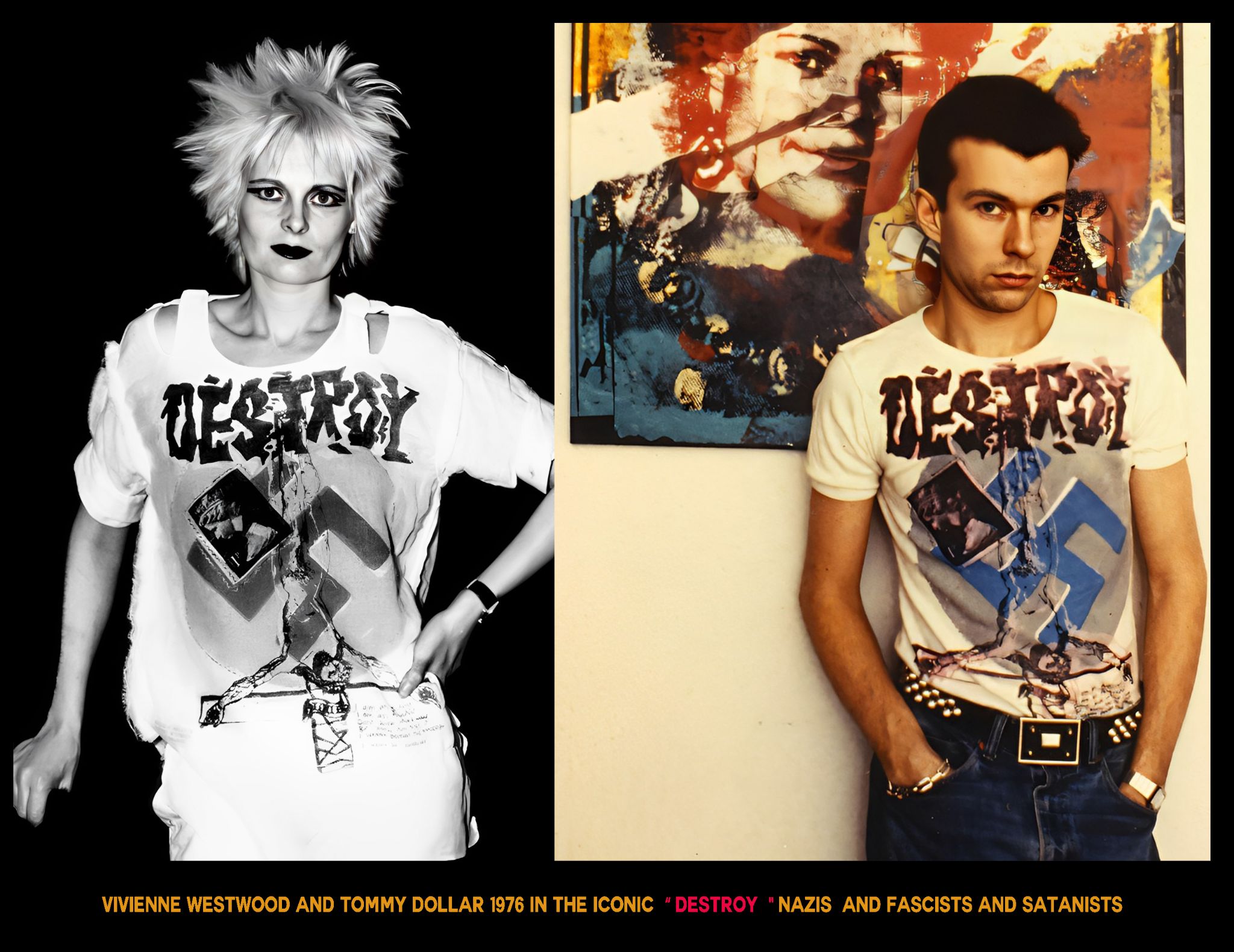 Destroy  T  shirt 